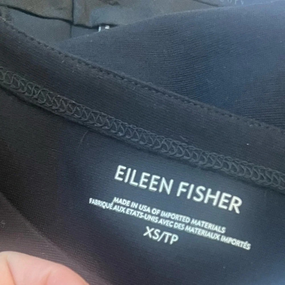 Eileen Fisher black dress size XS in excellent like-new condition - Picture 5 of 5